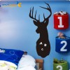 Reindeer Chalkboard Wall Blackboard Stickers 